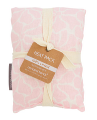 Linen Heat Pillow - Pink Petal Floral