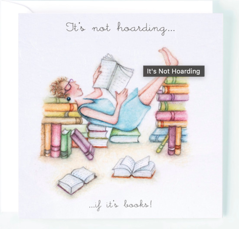 It's not Hoarding...