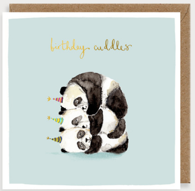 Panda Birthday Cuddles