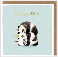 Panda Birthday Cuddles