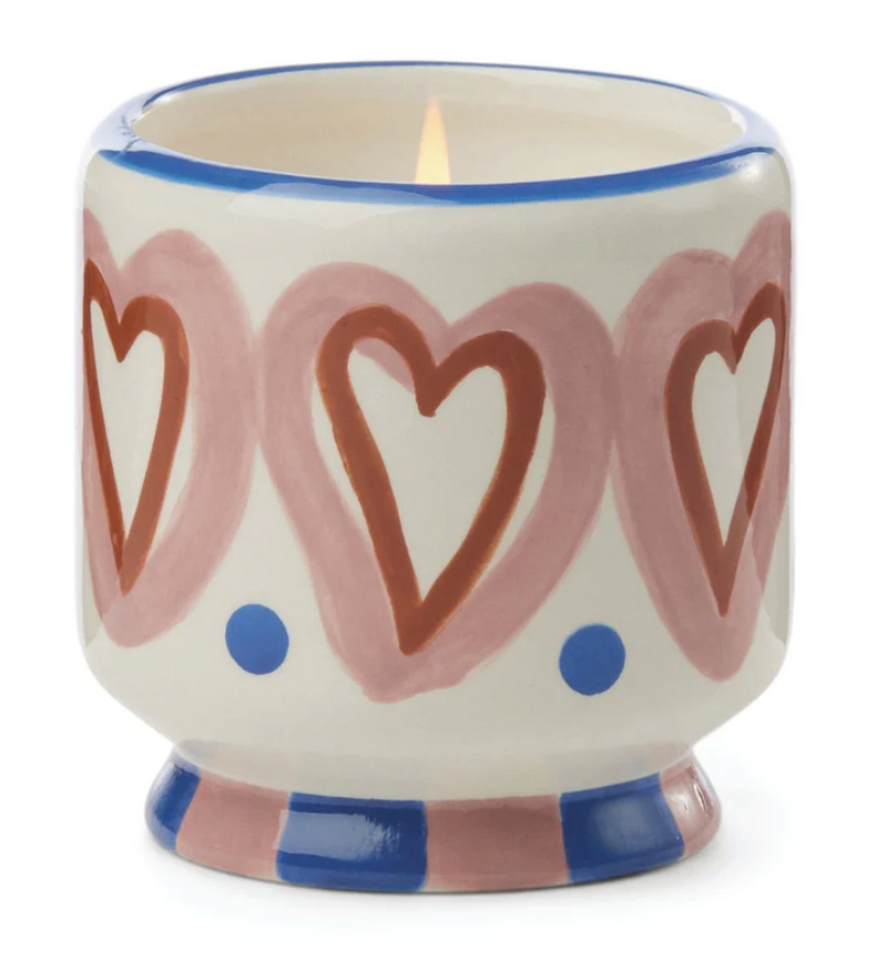 A Dopo "Hearts" Candle - Rosewood Vanilla