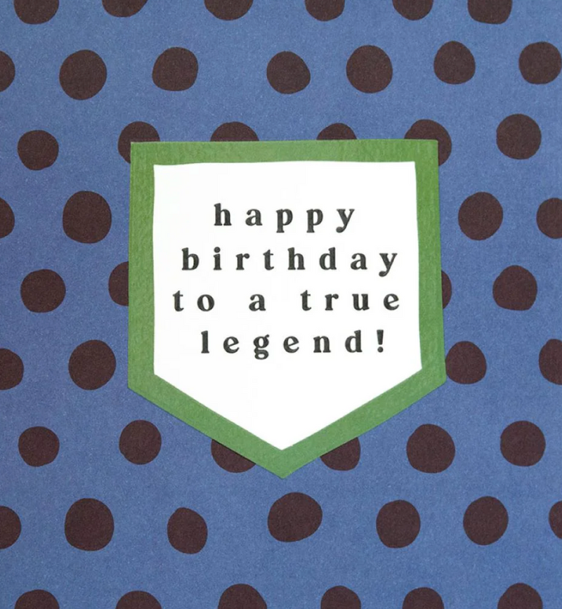 To a True Legend