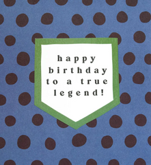 To a True Legend