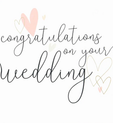 Congratulations on Your Wedding