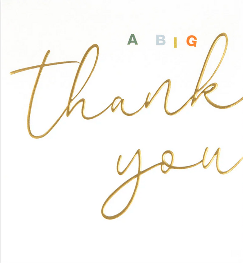 A Big Thank You