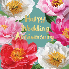 Wedding Anniversary Peonies