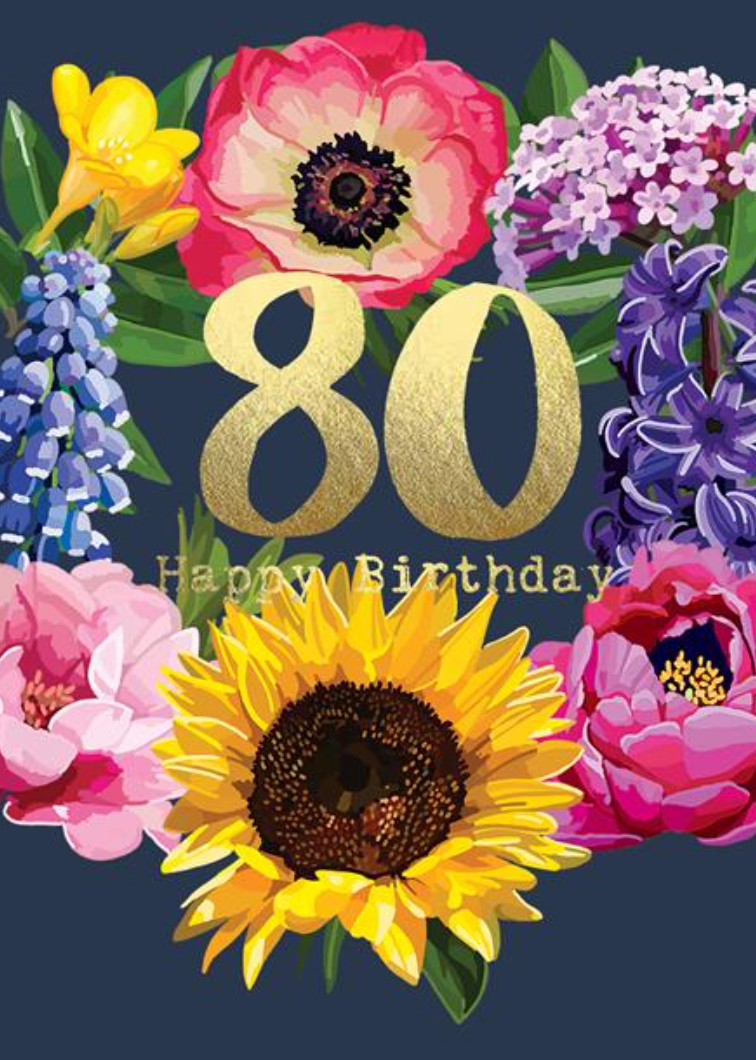80 Happy Birthday