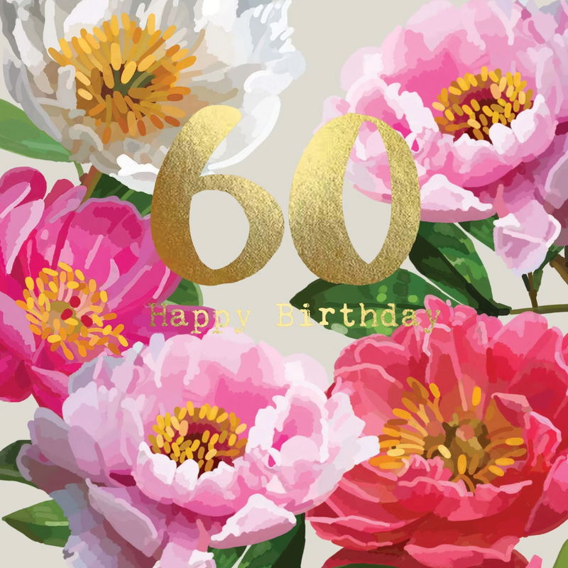 60th Peonies