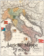 2026 Desk Calendar - Antiche Mappe