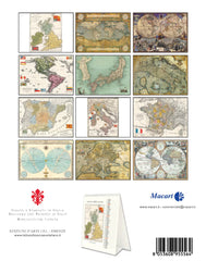 2026 Desk Calendar - Antiche Mappe