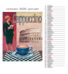 2026 Desk Calendar - Vintage Posters