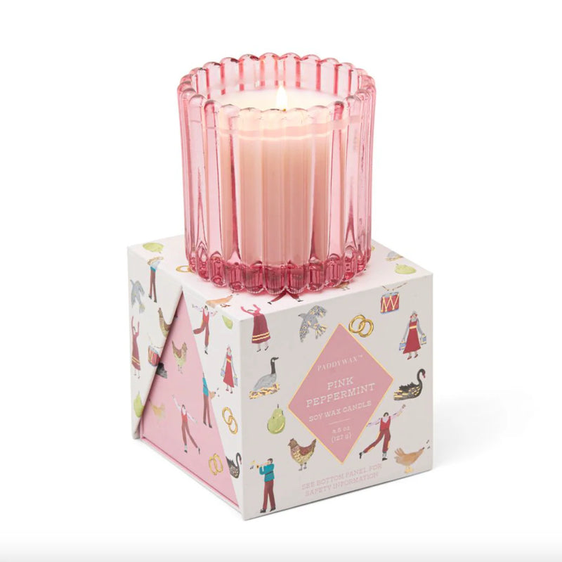 Pink Peppermint - Holiday Candle