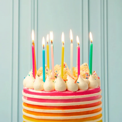 Rainbow Birthday Candles