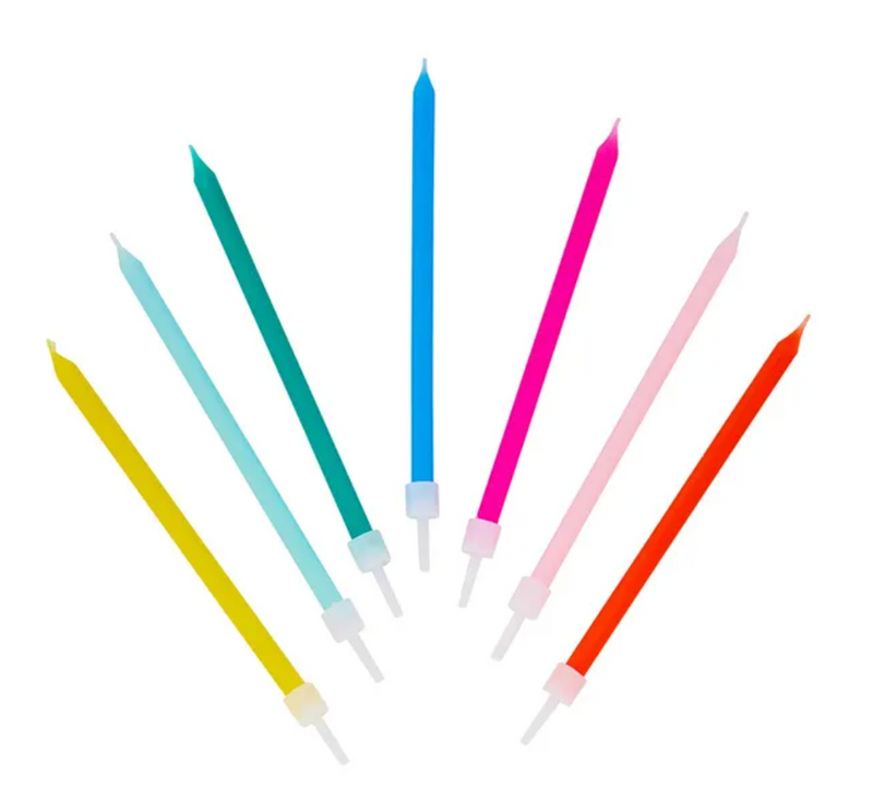 Rainbow Birthday Candles