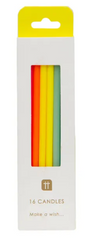 Rainbow Birthday Candles