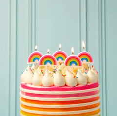 Rainbow Shaped Candles