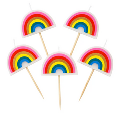 Rainbow Shaped Candles