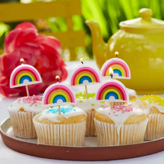 Rainbow Shaped Candles
