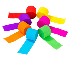 Rainbow Paper Streamers
