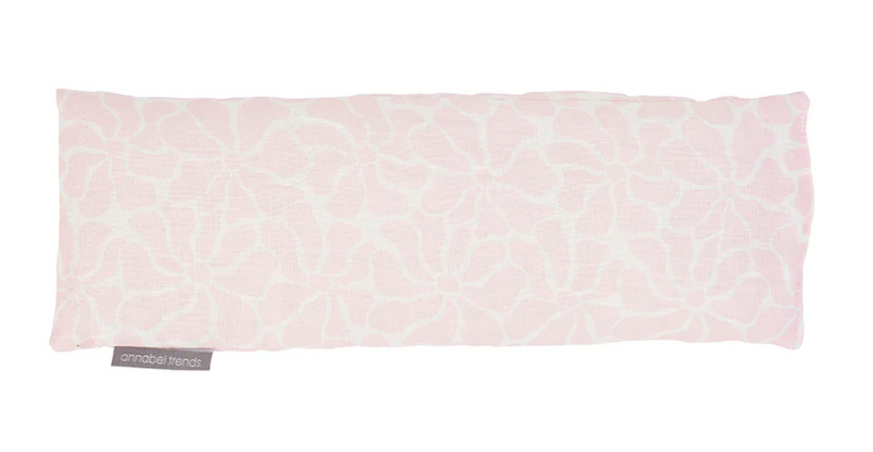Linen Heat Pillow - Pink Petal Floral