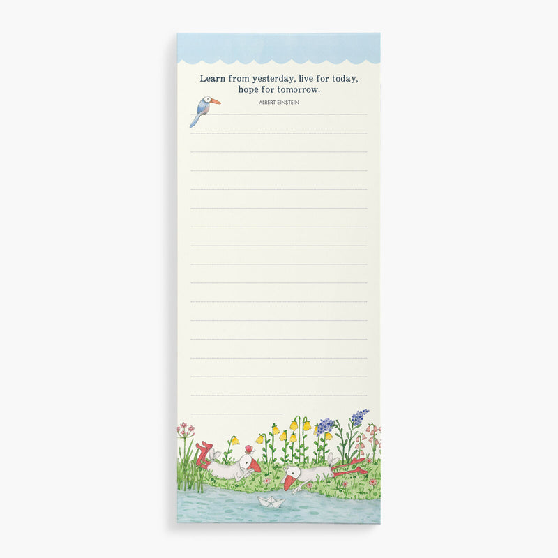Twigseeds Magnetic List Notepad - Seagulls