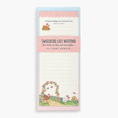 Twigseeds Magnetic List Notepad - Chickens