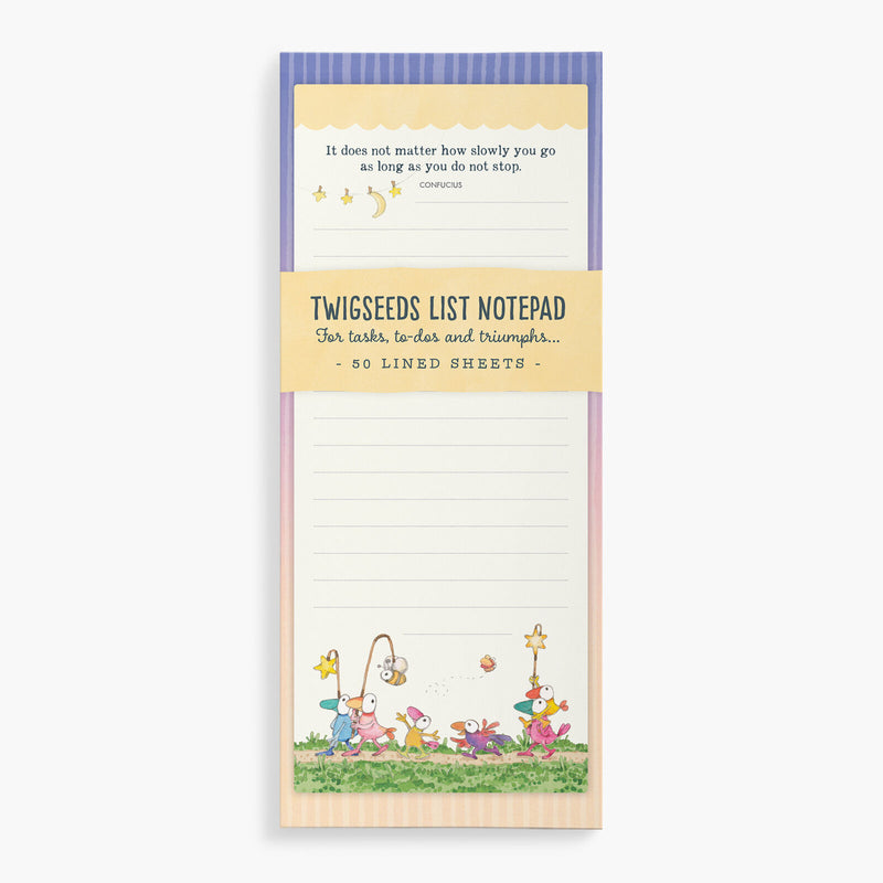 Twigseeds Magnetic List Notepadd - Lanterns