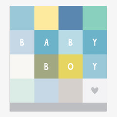 Baby Boy Blue Blocks