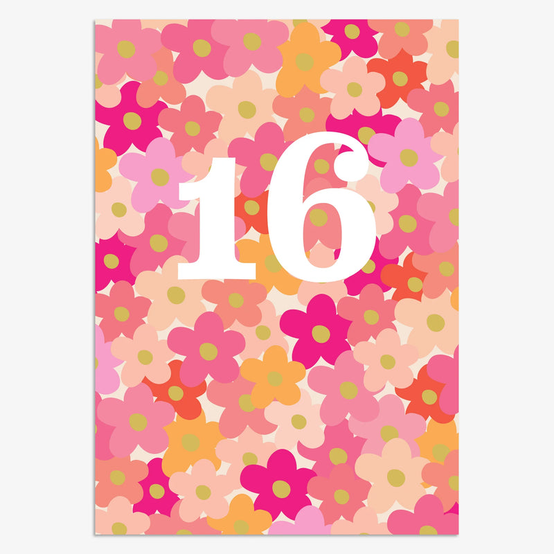 16th - Flowers