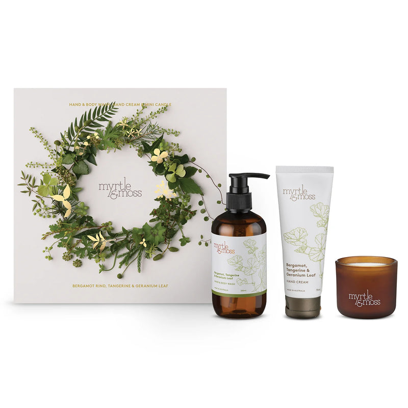 Christmas Trio - Bergamot Rind Tangerine & Geranium Leaf