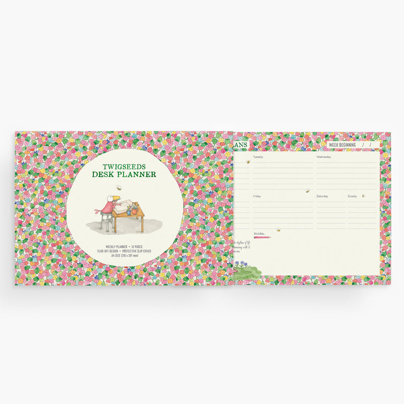 Twigseeds A4 Desk Planner