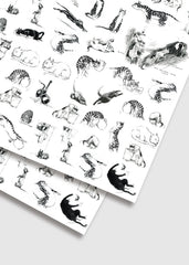 Flat Wrap - Norman Lindsay - Cats