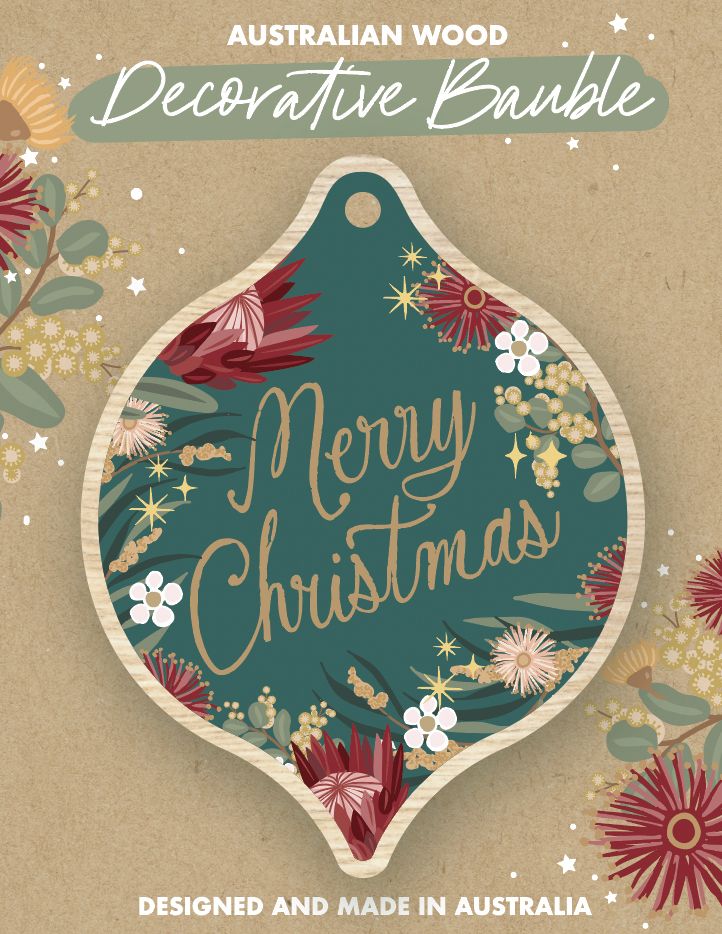 Decorative Bauble Merry Christmas