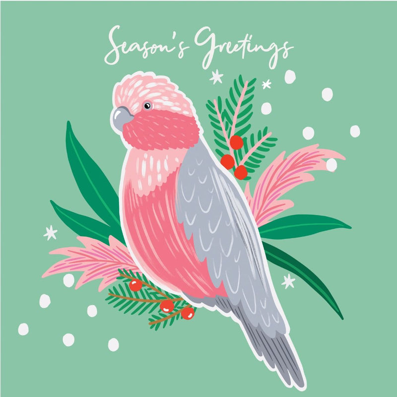 Christmas Galah Card