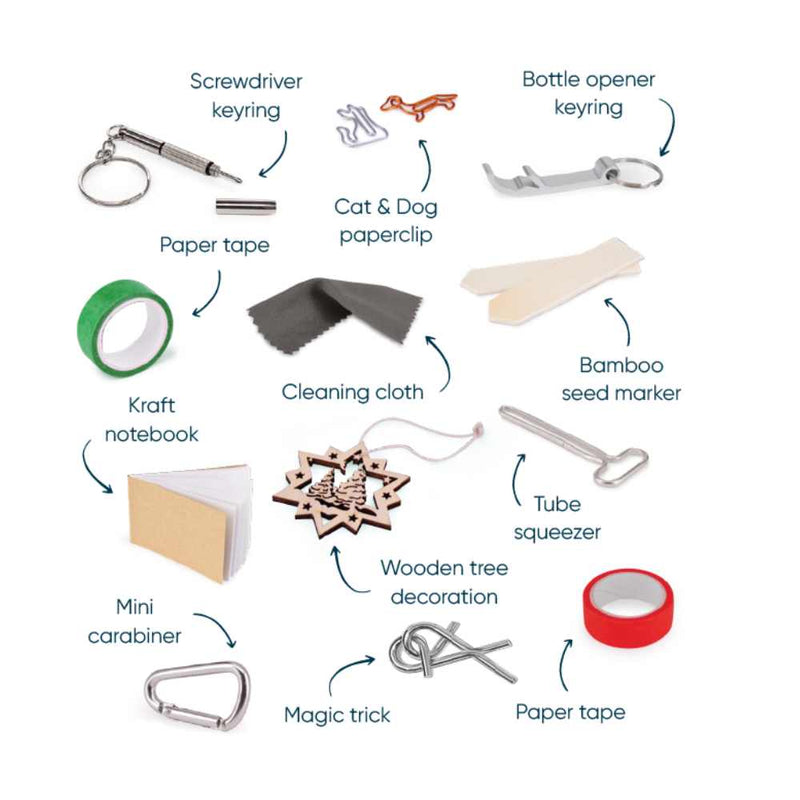 Deluxe Crackers - 12 Days of Christmas - Box of 12