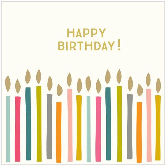 XL Happy Birthday Card
