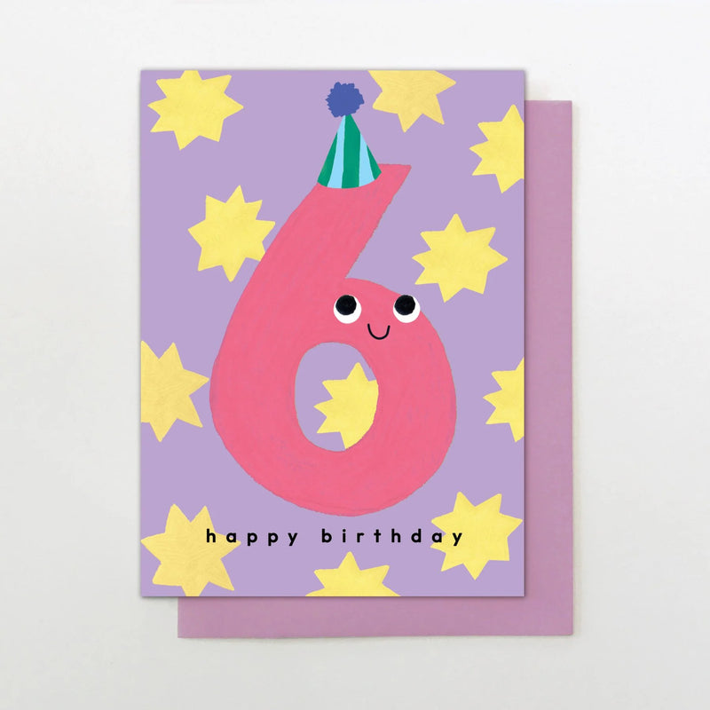 Age 6 Happy Birthday