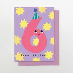 Age 6 Happy Birthday