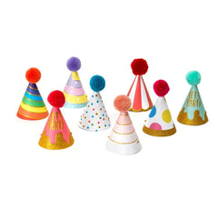 Party Hats - Set of 8