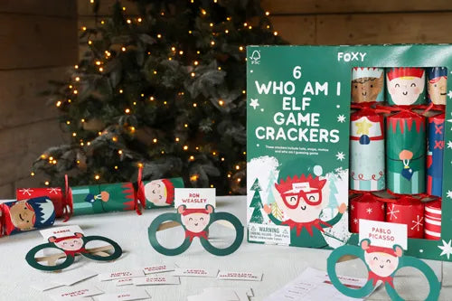Novelty Crackers - Who Am I Elf - Set of 6