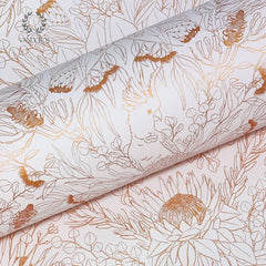 Roll Wrap - Botanica Champagne/Copper (2.5m)