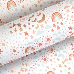 Roll Wrap - Sun Moon & Stars