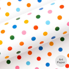 Roll Wrap - Dotty Rainbow (2.5m)