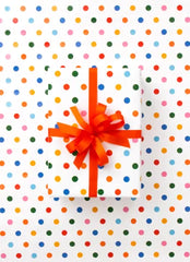Roll Wrap - Dotty Rainbow (2.5m)