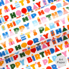 Roll Wrap - Hip Hooray Rainbow (2.5m)