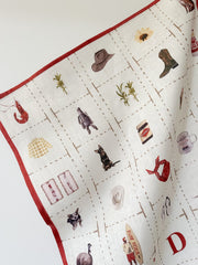 Whitney Spicer Linen Tea Towel - G'Day