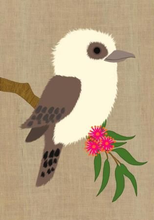 Mini Card - Kookaburra