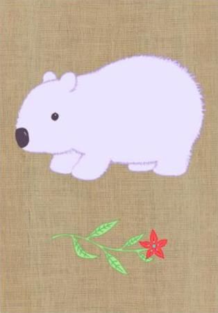 Mini Card - Wombat