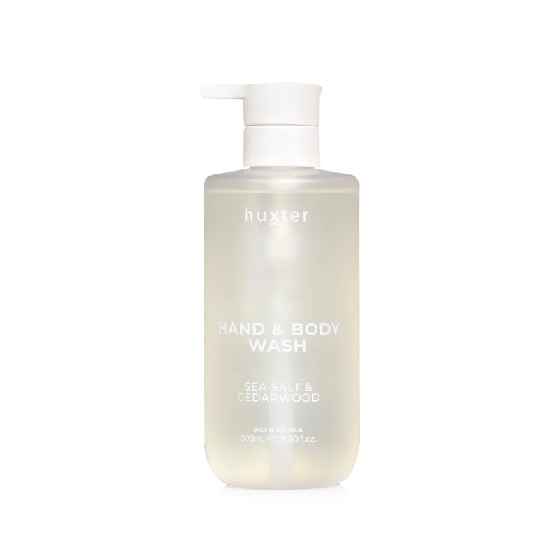 500ml Hand & Body Wash - Sea Salt & Cedarwood