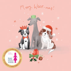BCNA Christmas Card Pack - Dog Presents